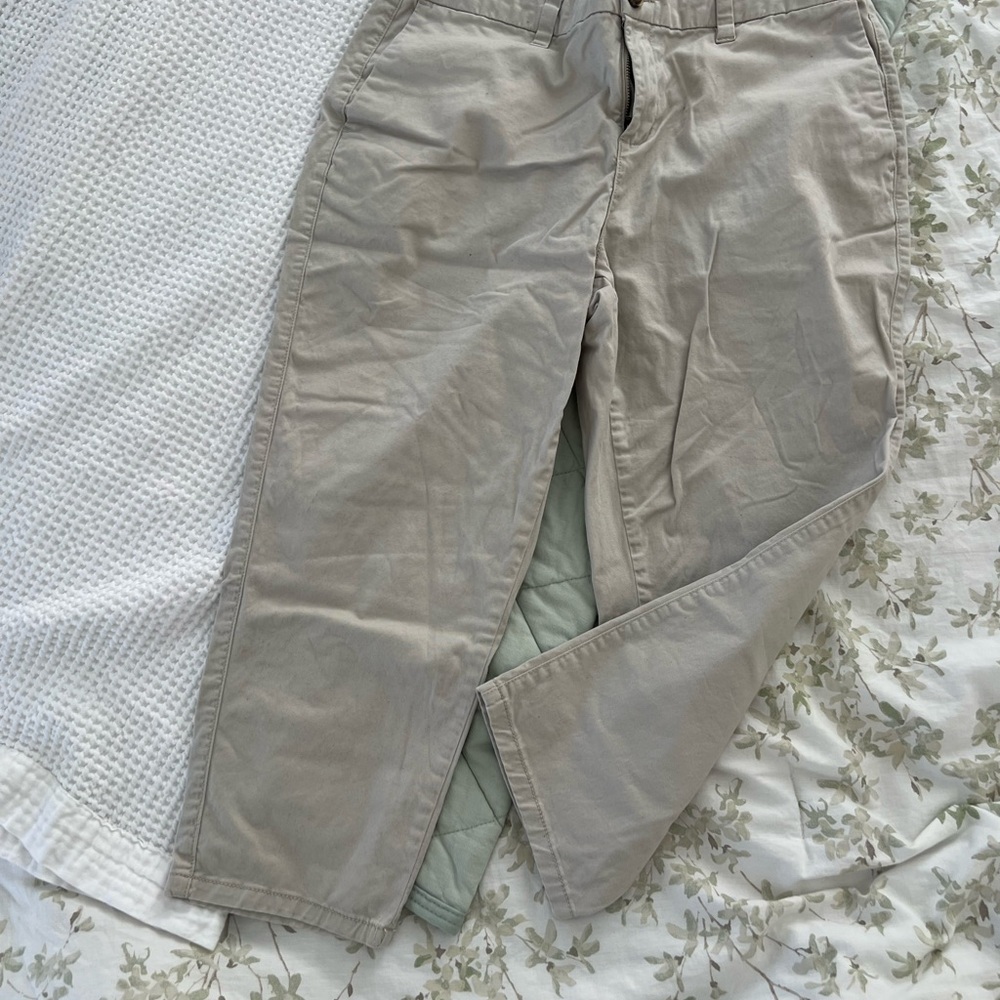 Classic Tan Capris